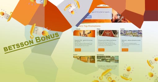 Betsson welcome bonus
