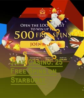 Starburst no deposit free spins