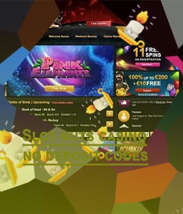 Video slots free spins code